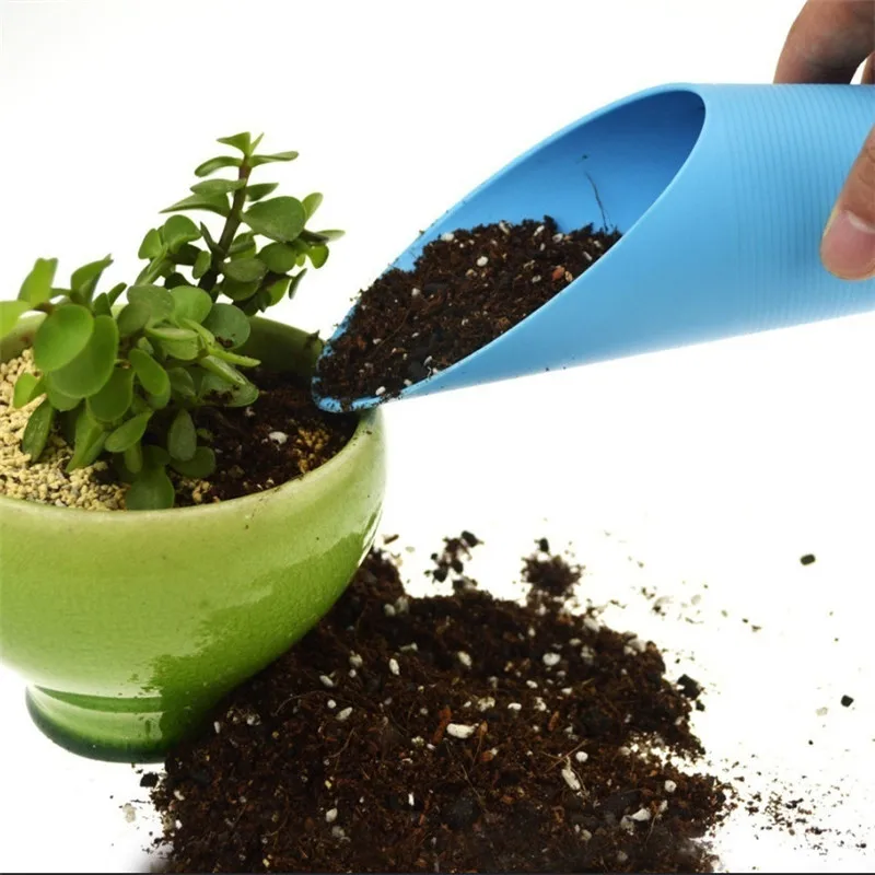 3pcs Circular shovel, succulent shovel, soil cup, gardening bucket shovel, plastic shovel, household gardeningvegetable planting thumbnail 3