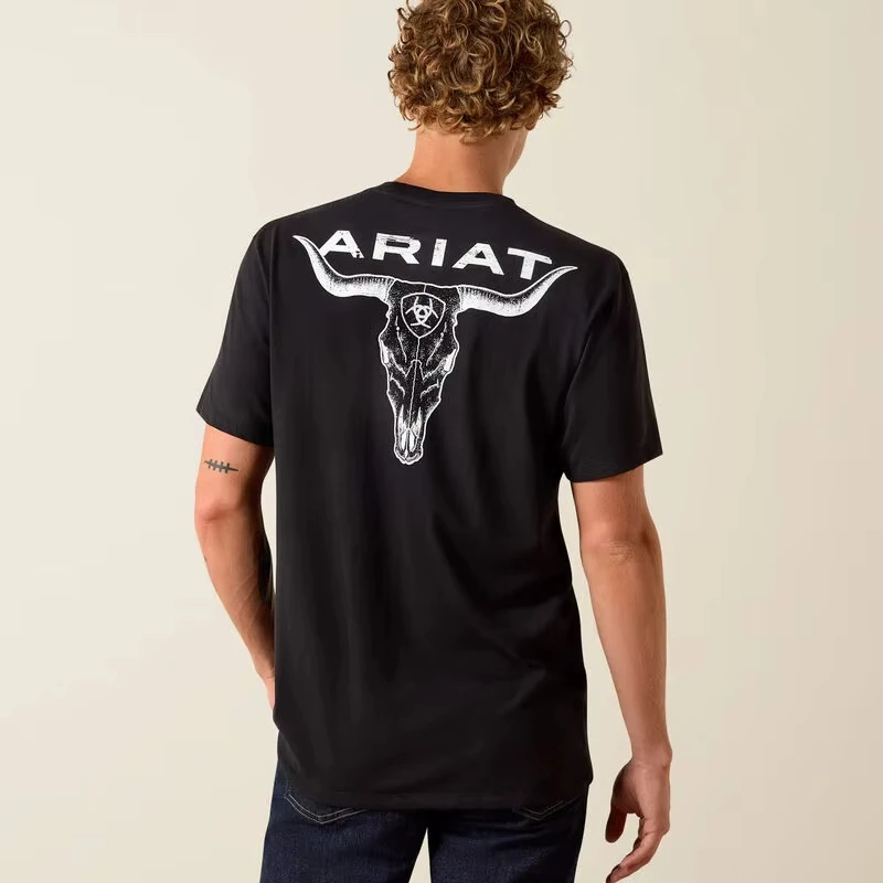 Ariat Denim Print T Luxury 2026 Stylish and Elegant High-end Luxury Unisex Models Are Suitable for Both Men and Women thumbnail 5