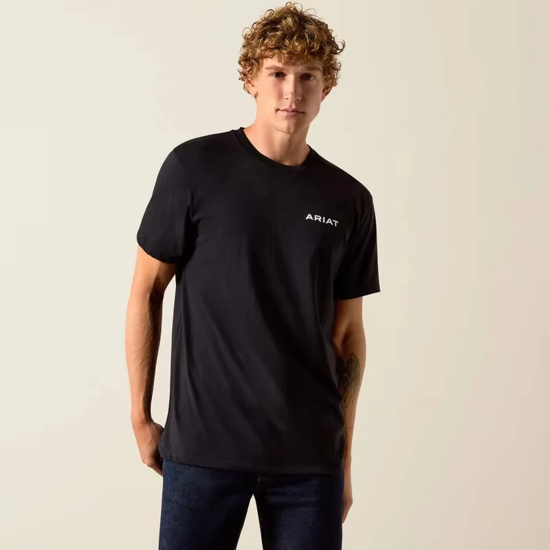 Ariat Denim Print T Luxury 2026 Stylish and Elegant High-end Luxury Unisex Models Are Suitable for Both Men and Women thumbnail 6