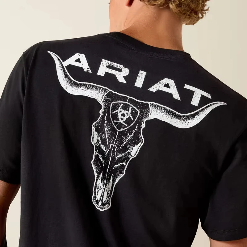 Ariat Denim Print T Luxury 2026 Stylish and Elegant High-end Luxury Unisex Models Are Suitable for Both Men and Women thumbnail 4