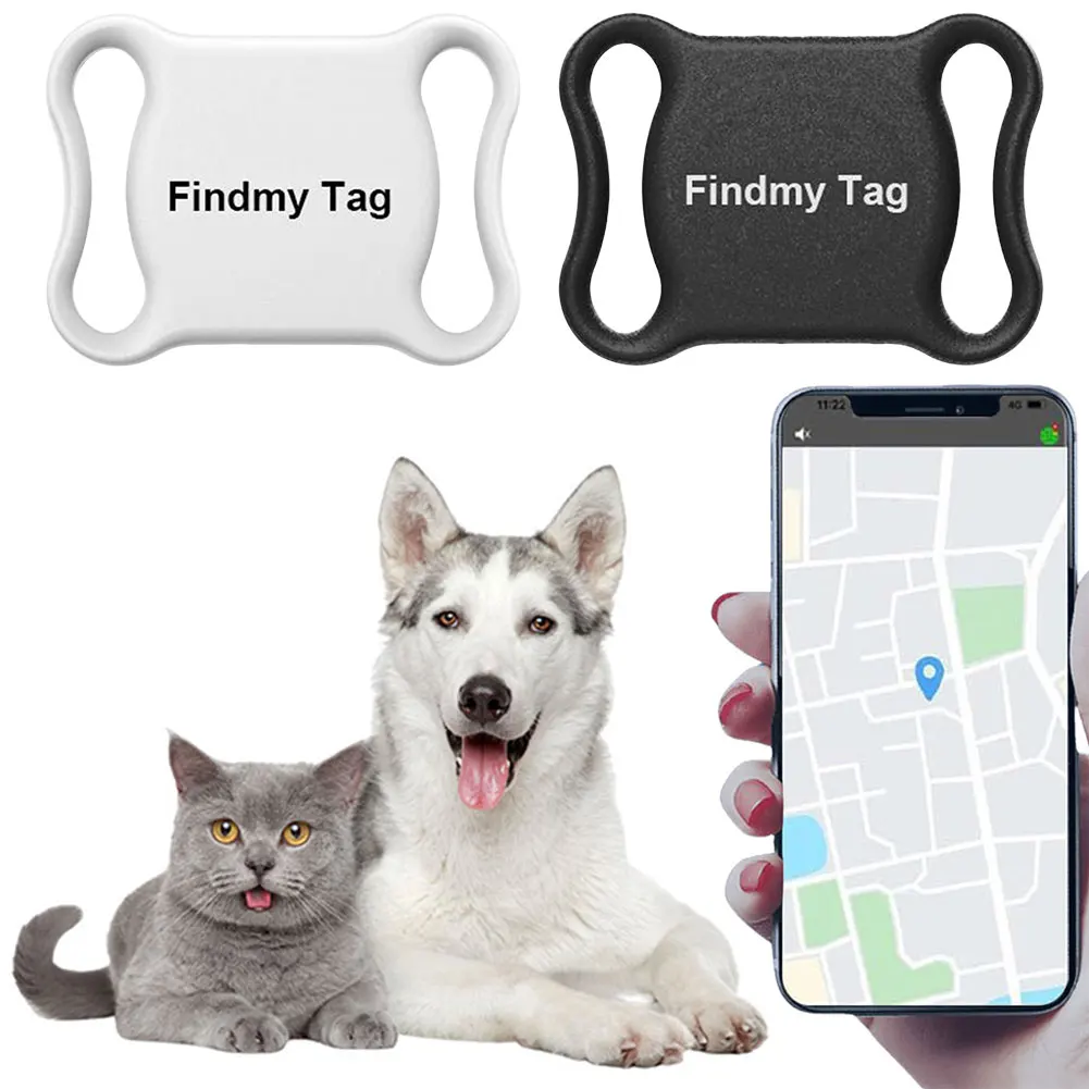 Pet Anti-Lost GPS Tracker Bluetooth-compatible GPS Tracking Device Pet Tracker for Dogs Cats Kids Pets Keychain Wallet Luggage thumbnail 2