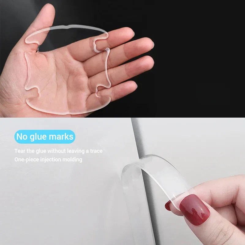 car accessories door bowl,handle transparent silicone protective patch,for bmw M pegatina X1 X3 X4 X5 X6 X7 e46 e90 f20 e60 e39 thumbnail 2