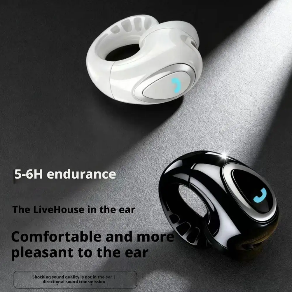 Open-Ear Air Conduction Earbuds Single Headphone Open-Ear Air Conduction Earbuds Waterproof Sport/Running Mini Earphone thumbnail 5