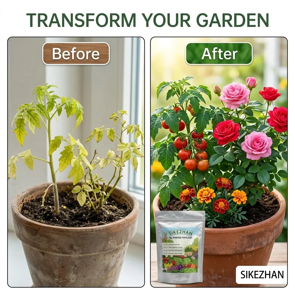 15 15 15 NPK All Purpose Fertilizer Balanced Nutrients Food for Indoor Outdoor Plants Flowers Vegetables Garden Supplement thumbnail 3