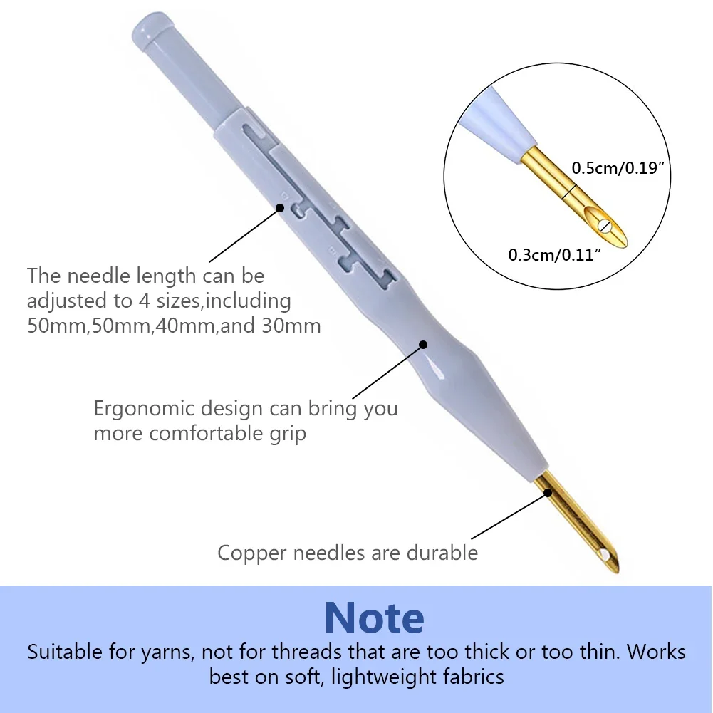 Punch Needle Craft Cloth Cotton Embroidery Needlework Fabric Monks Cloth DIY Needlework Pen Handmade Crafts Monk's Cloth thumbnail 5