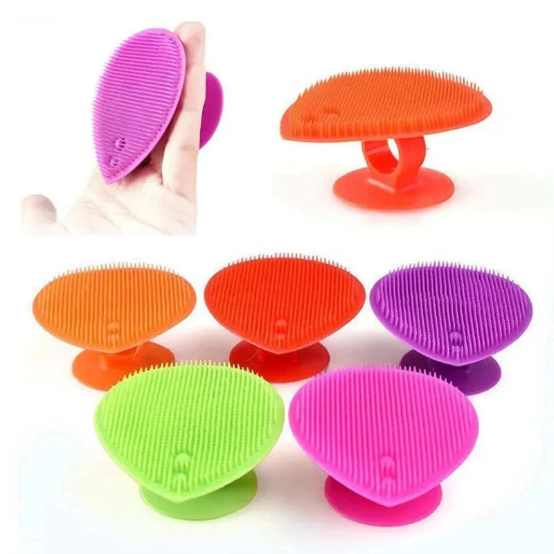 1/3 Pcs Silicone Shampoo Brush for Baby Infant Bathing Soft Silicone Boys Kids Shower Brush Head Hair Washing Massage Wipe Comb thumbnail 3