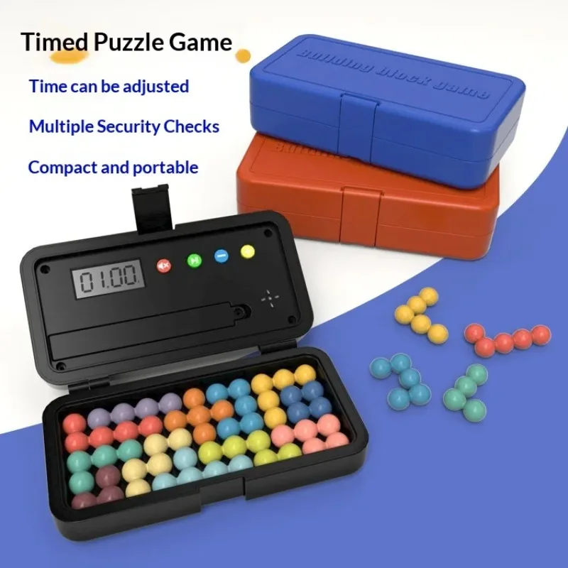 Children's Logical Thinking Toy Brain Teaser Magic Puzzle Pyramid Puzzle Set for Big Challenges