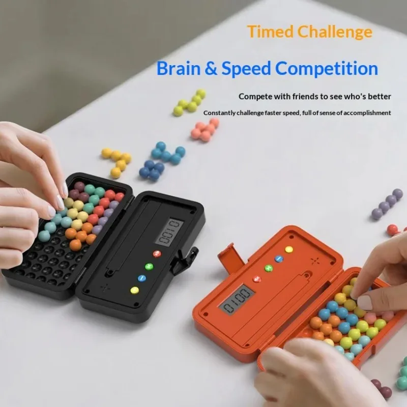 Children's Logical Thinking Toy Brain Teaser Magic Puzzle Pyramid Puzzle Set for Big Challenges thumbnail 4