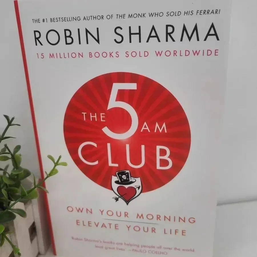 The 5AM Club By Robin Sharma Own Your Morning Elevate Your Life English Book libreria libros books philosophy book english books thumbnail 4