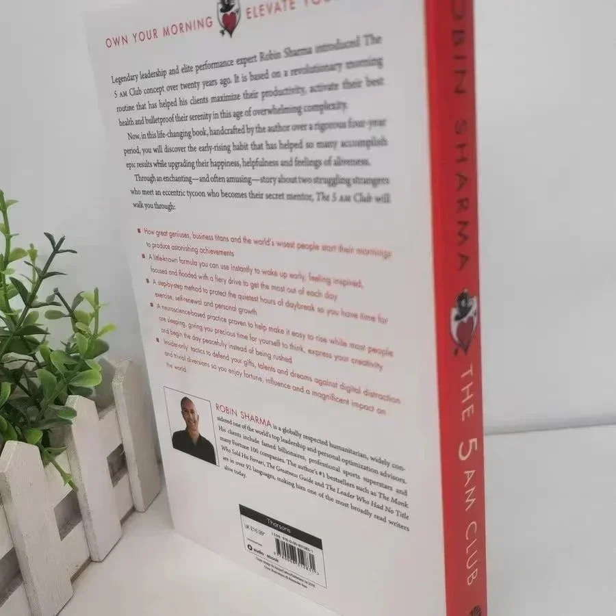 The 5AM Club By Robin Sharma Own Your Morning Elevate Your Life English Book libreria libros books philosophy book english books thumbnail 5