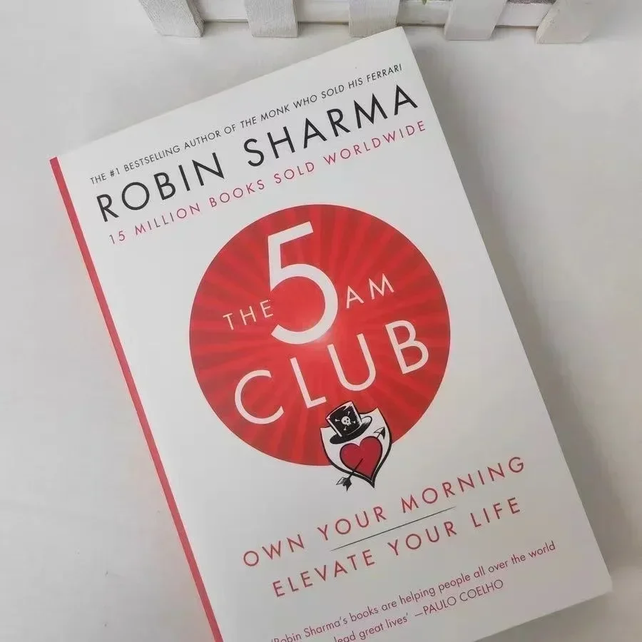 The 5AM Club By Robin Sharma Own Your Morning Elevate Your Life English Book libreria libros books philosophy book english books thumbnail 3