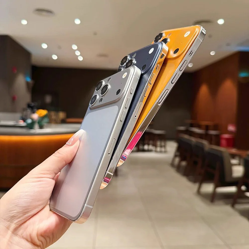 Converter Back Plate For iPhone 13/14/15/16 Pro/Pro Max to iPhone 17 Pro/17 Pro Max Alloy Frame Metal Backplane Glass Lens Film thumbnail 2