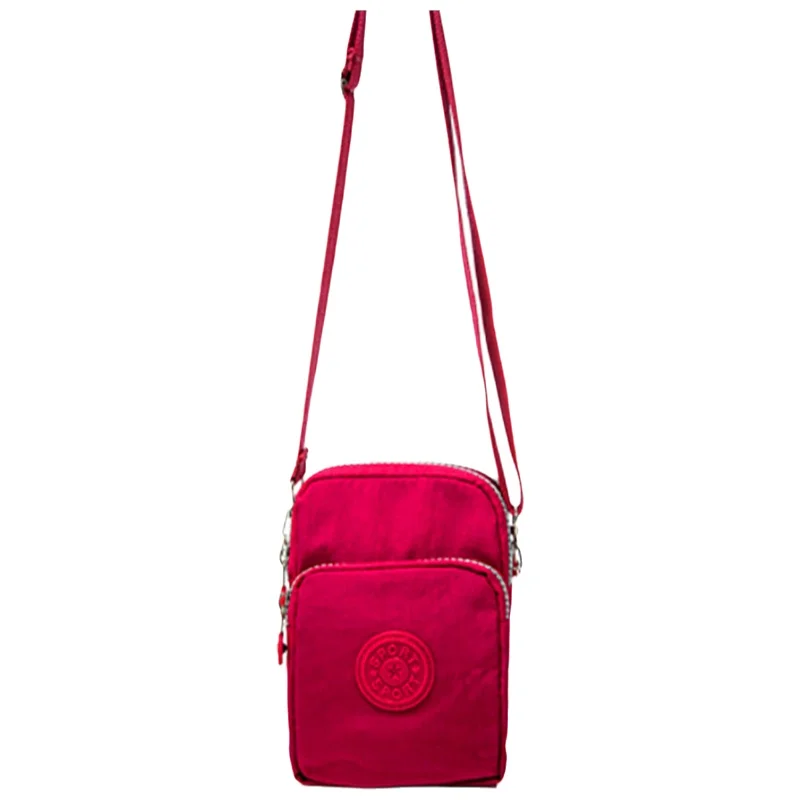 Nylon Crossbody Phone Bag Women's Running Handbag Wristlet Coin Purse Street Style Trendy Shoulder Bag Daily Match Soft Canvas thumbnail 6