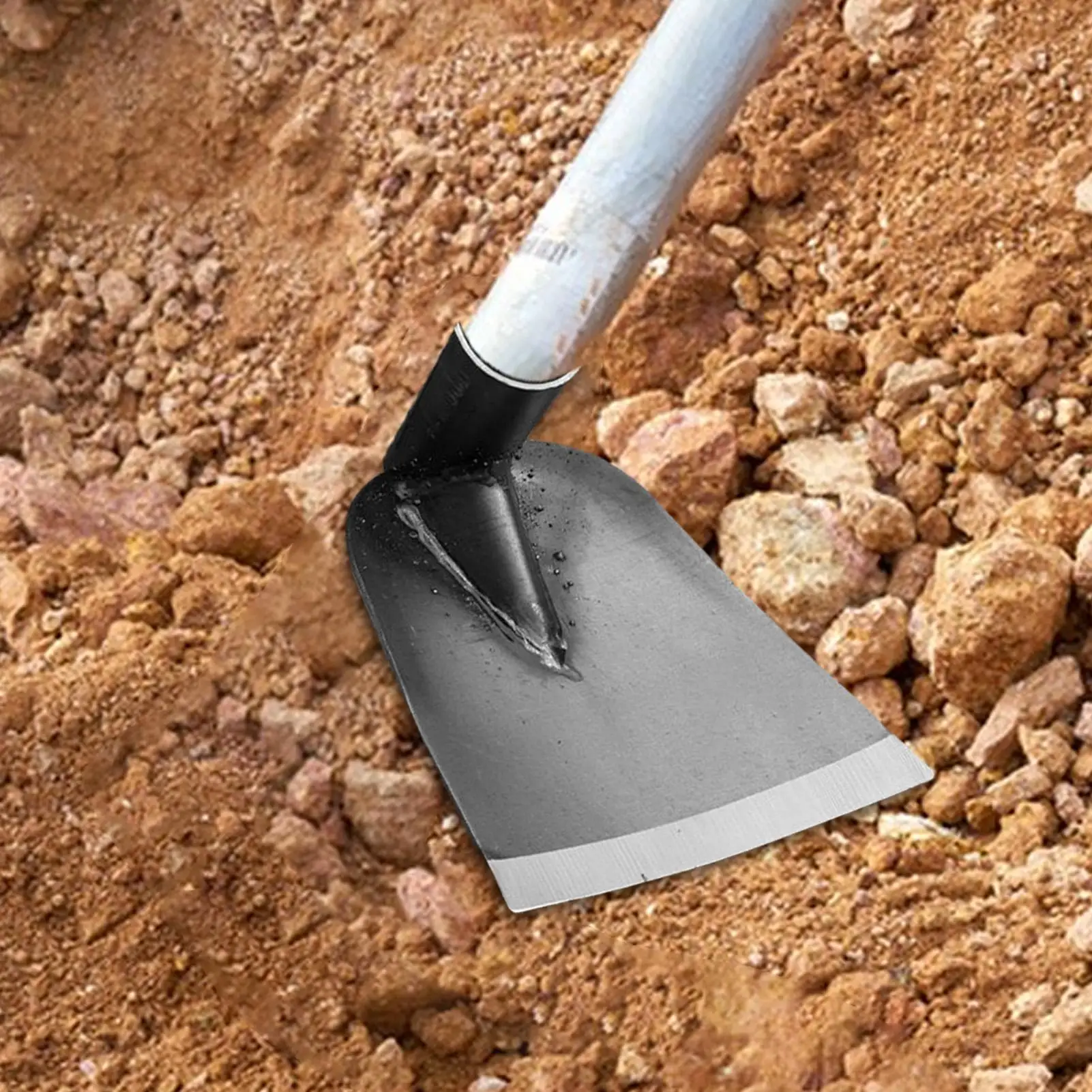 Weeding Hoe Digging Soil Durable Hoe Agricultural Hoe Household Outdoor Farming Tools for Planting Vegetables Flowers Loose lan thumbnail 5