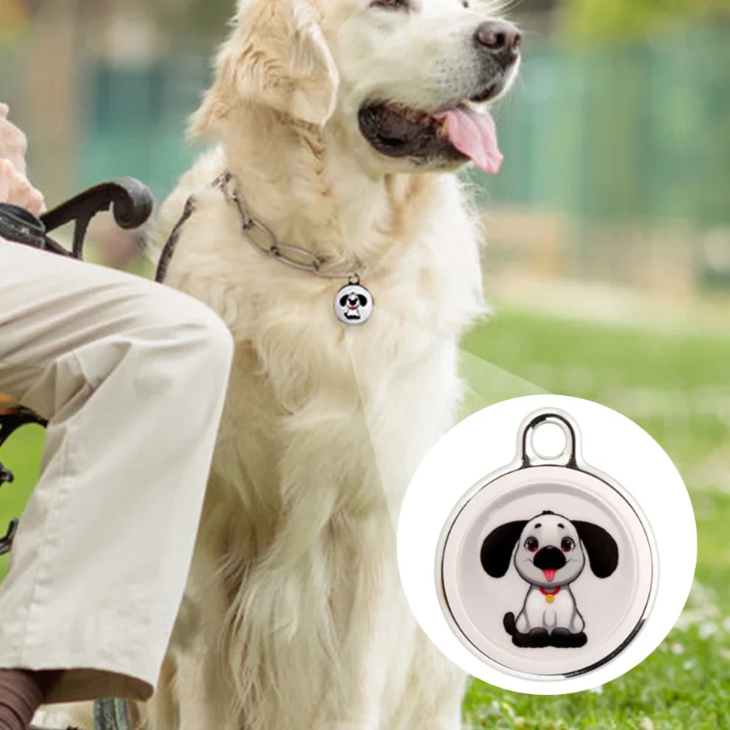 Anti-Lost GPS Tracker Locator Finder Bluetooth-compatible Smart Activity Tracker for Dogs Cats Kids Pets Keychain Wallet Luggage thumbnail 3