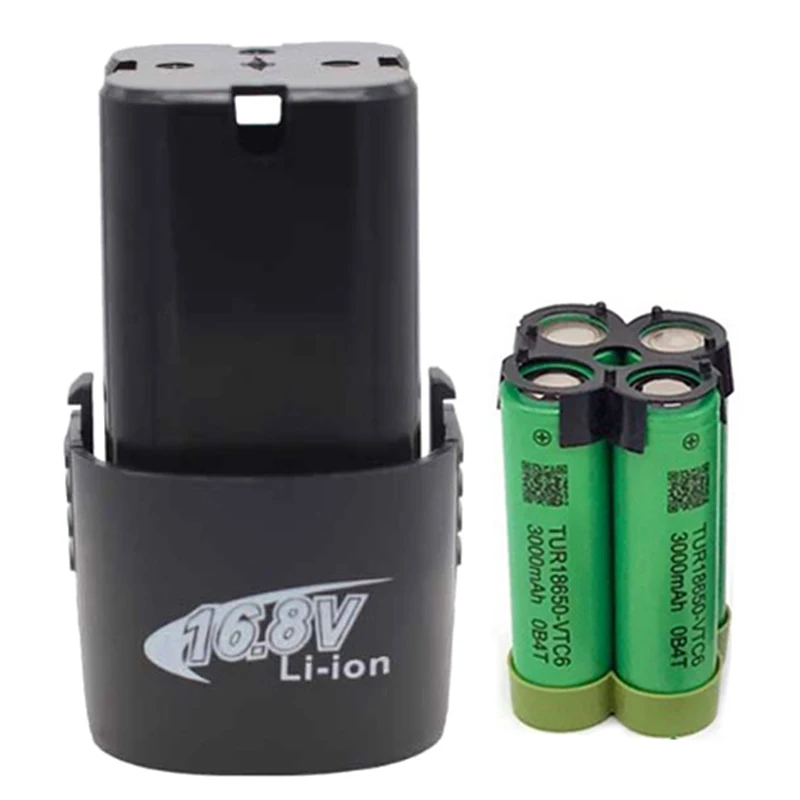 【C】1Pc 16.8V 18650 Li-Ion Battery for Cordless Screwdriver Electric Drill Power Tools Lithium Battery Accessory