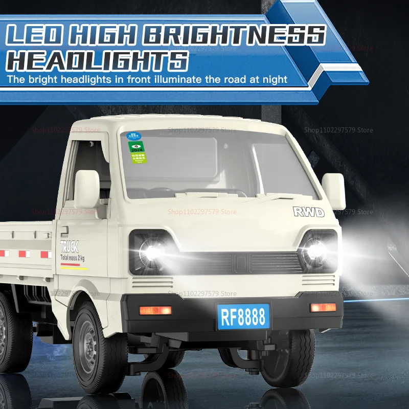 Hot RC Drift Climbing Car 1:18 Remote Control Off Road Truck With Spray Lights Durable Kids Toy Gift For Boys Girls Outdoor Play thumbnail 4
