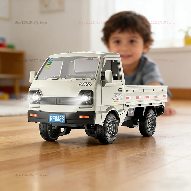 Hot RC Drift Climbing Car 1:18 Remote Control Off Road Truck With Spray Lights Durable Kids Toy Gift For Boys Girls Outdoor Play thumbnail 3