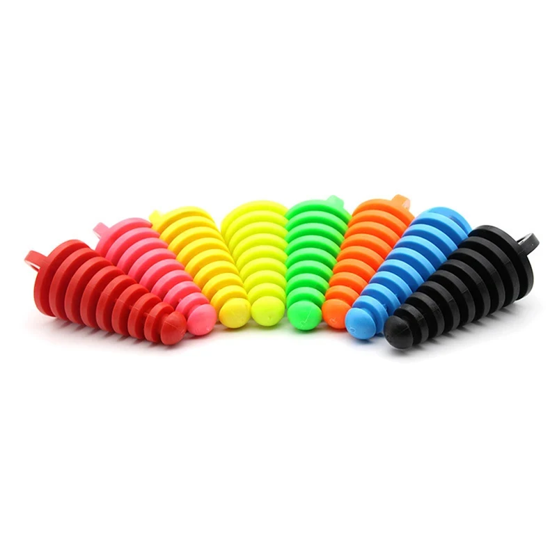 1-4Pcs Plug Exhaust Pipe Tailpipe PVC Exhaust Wash Plug Pipe Protector For Honda Kawasaki KTM Suzuki Yamaha Motorcycle Universal thumbnail 6