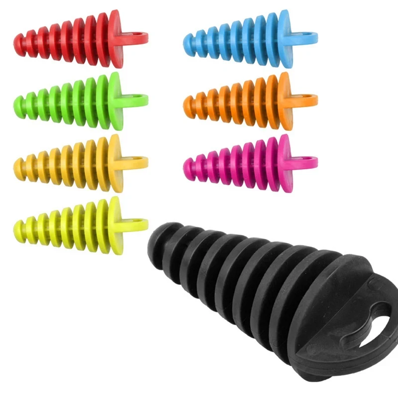 1-4Pcs Plug Exhaust Pipe Tailpipe PVC Exhaust Wash Plug Pipe Protector For Honda Kawasaki KTM Suzuki Yamaha Motorcycle Universal thumbnail 4