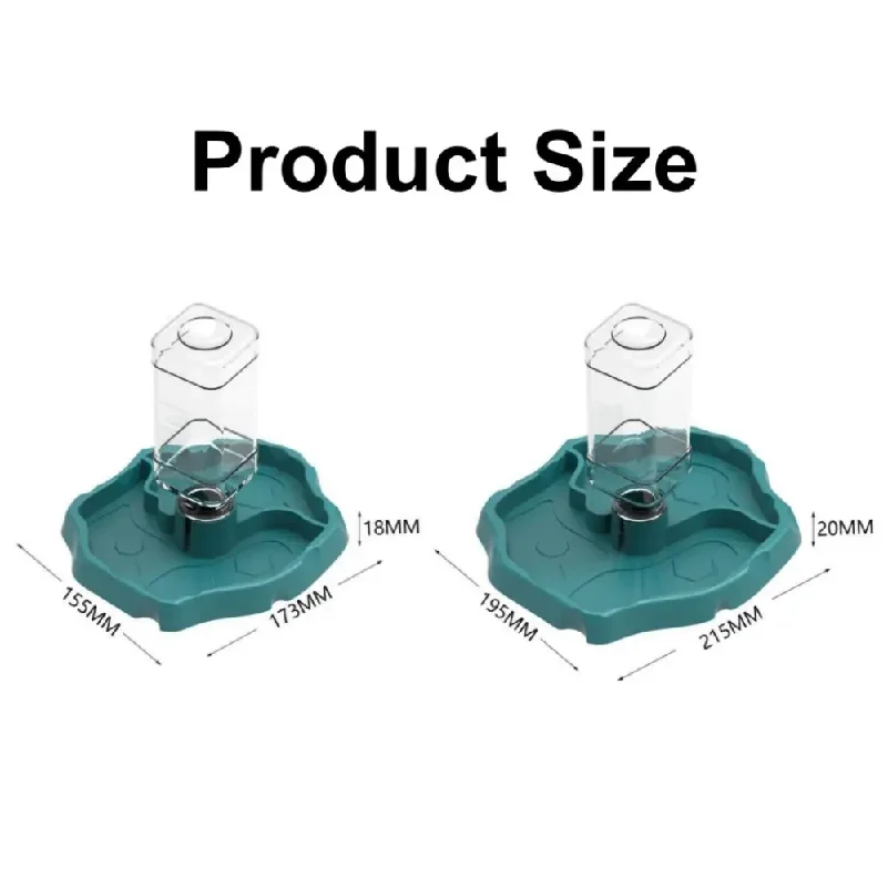 New Removable Reptile Feeder Easy-Clean Shallow Small Pet Bowl Non-Tip Large Capacity Turtle Water Dispenser Pet Supplies thumbnail 6