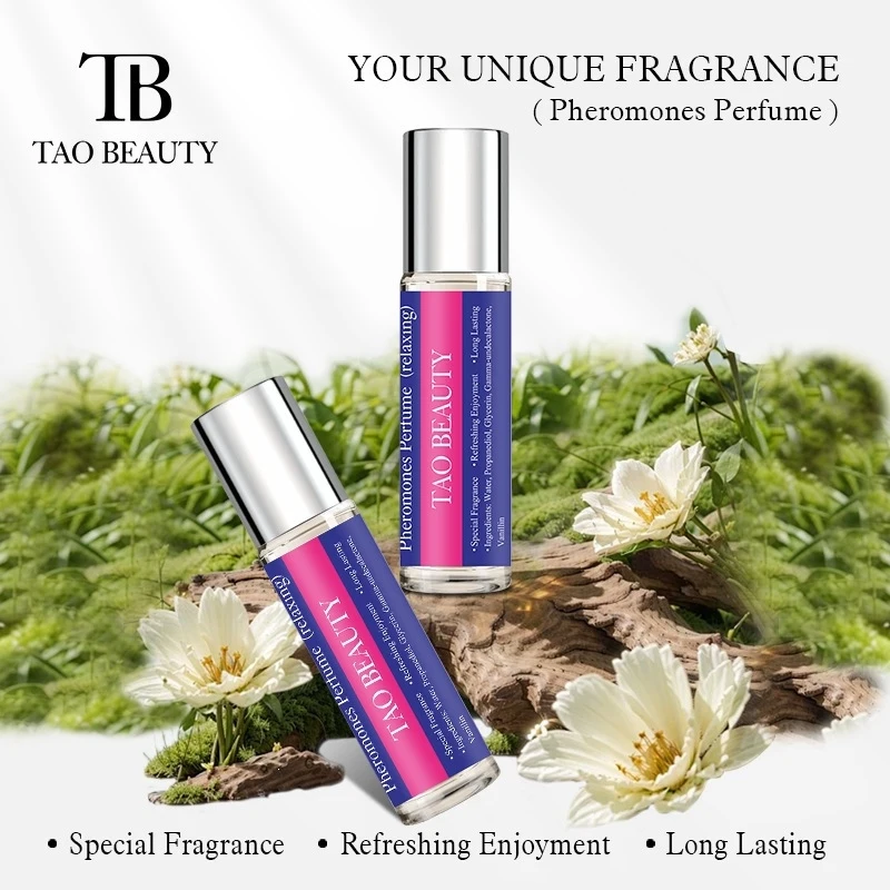 Portable Tao Beauty Roll-On Cologne, Long Lasting Fresh Scent, Travel Size Eau de Cologne for Daily Use