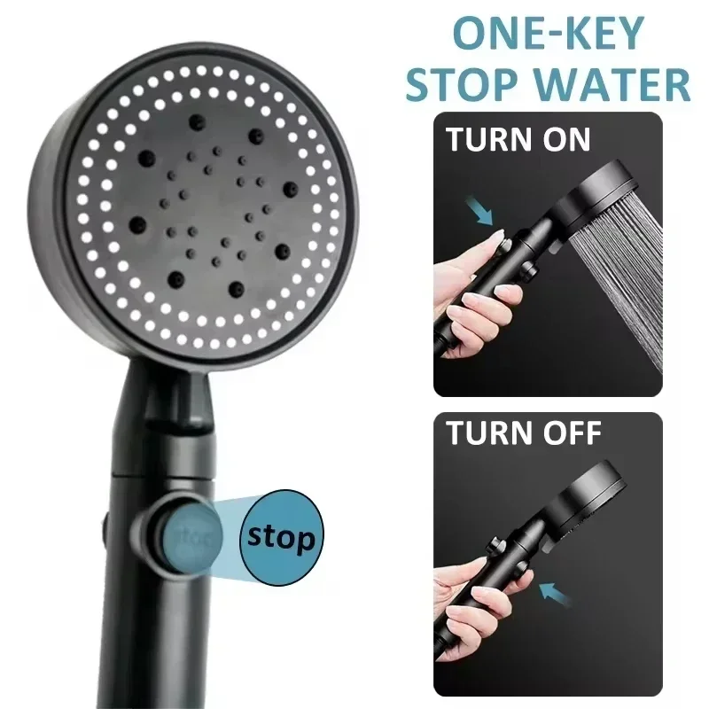 Xiaomi Shower Head Adjustable High Pressure Showerhead Handheld Spray 5 Modes Water Saving Hangable Bathroom Accessories 2026 thumbnail 5