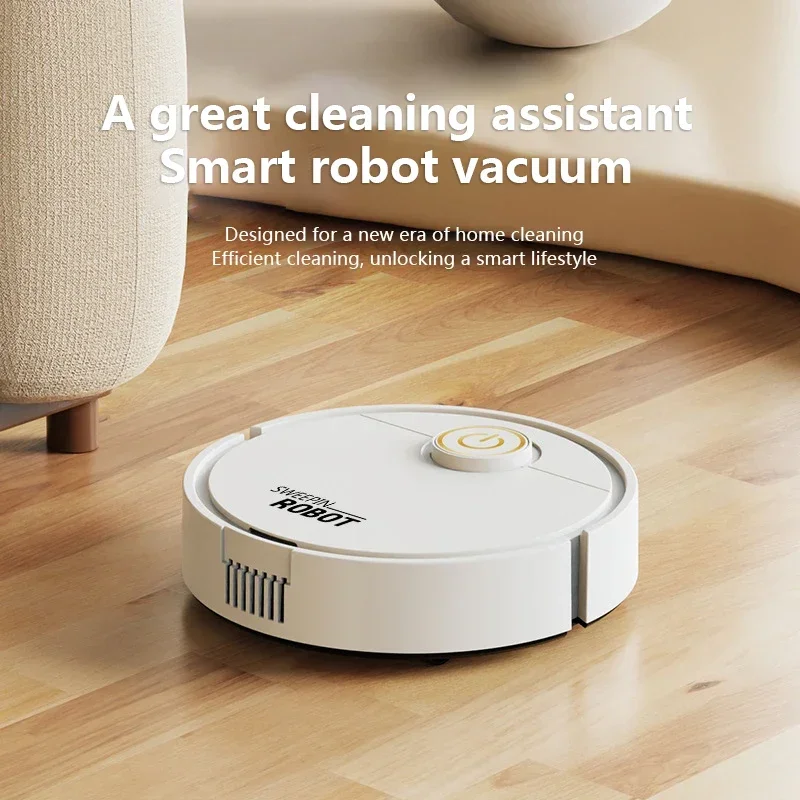 Lenovo USB Charge Sweeping Robot Intelligent Vacuum Cleaner Household Sweep Machine Dual Brush Design For Floor & Countertop thumbnail 4