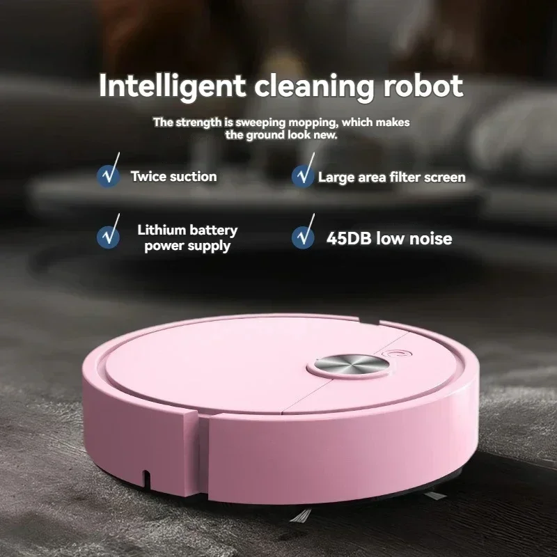 Lenovo New 3 in 1 Smart Sweeping Robot Vacuum Cleaner 4000Pa Strong Suction For Bedroom Living Room Hard Floors Pet Hair Clean thumbnail 2