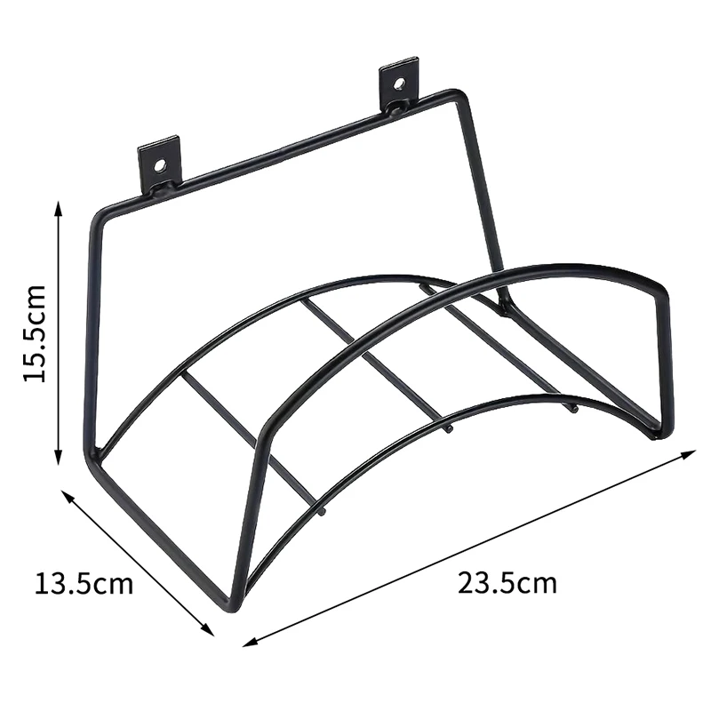 Wall Mounted Garden Hose Holder Heavy Duty Hanger Space Saving Water Pipe Storage Rack for Yard Lawn Patio with Mounting Hole thumbnail 6