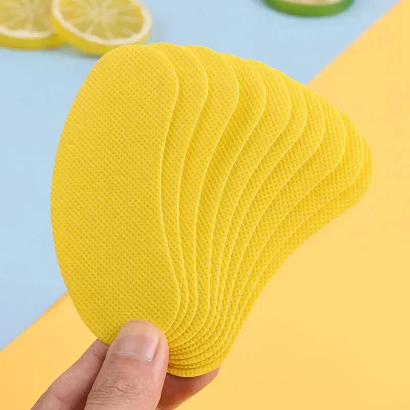 2026-10Pcs/bag Deodorant Foot Odor Prevention Foot Sweat Sports Shoes Smelly Insole Paste Lemon Fresh Shoes Deodorant Paste thumbnail 6