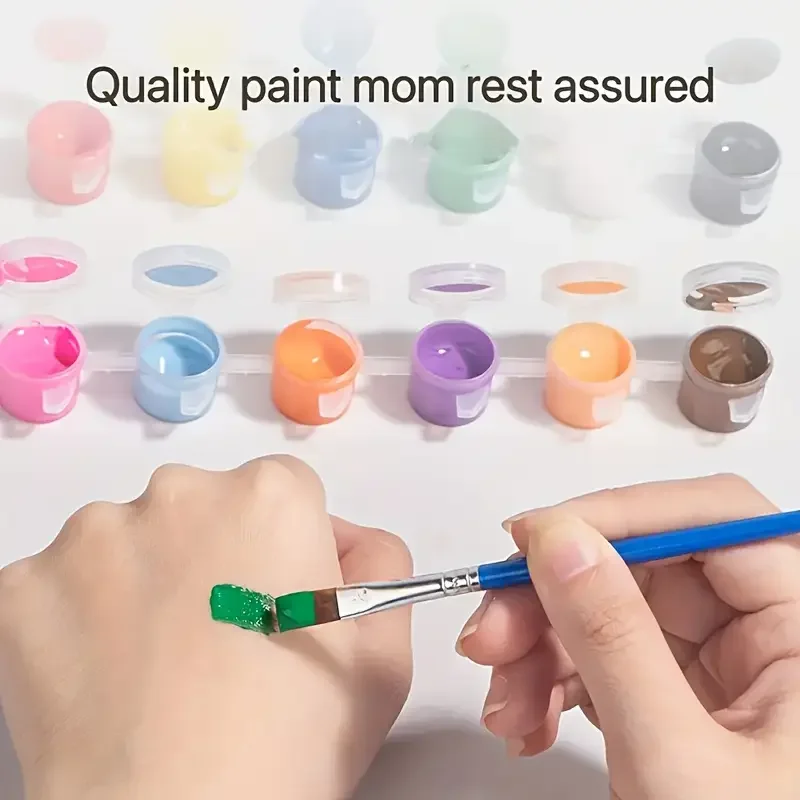 8Pcs DIY Dinosaur Painting Kit Unpainted Dinosaur Art Craft Coloring Toy with Paint Tools Creative Handmade Toy for Boys Girls thumbnail 5