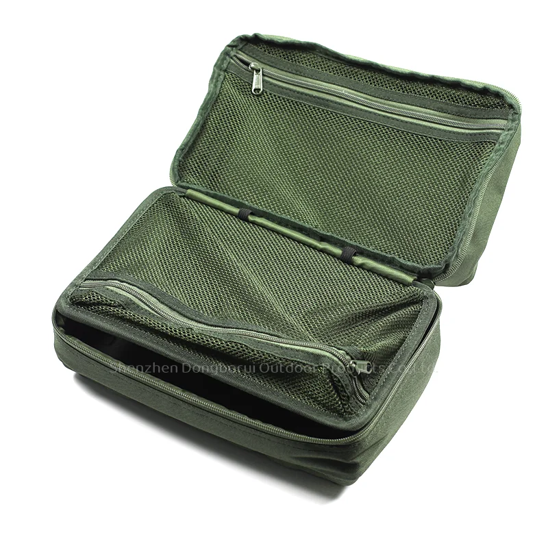 Carp Fishing Deluxe Tackle Organizer Bag Multi-Function Tackle Storage Bag For Carp Fishing Accessories Rig Tools Organizer Bags thumbnail 3