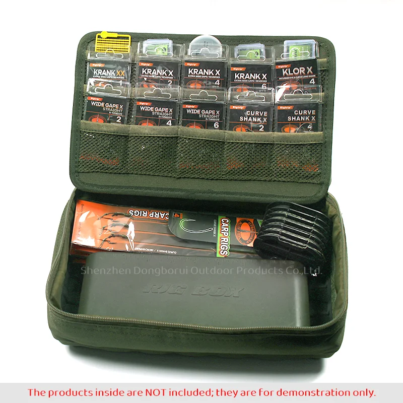 Carp Fishing Deluxe Tackle Organizer Bag Multi-Function Tackle Storage Bag For Carp Fishing Accessories Rig Tools Organizer Bags thumbnail 6