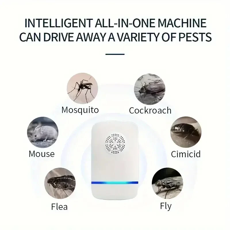 Xiaomi Ultrasonic Pest Repellent Plug-In Child-Safe Indoor Control Against Mosquitoes Mice Spiders Ants Cockroaches thumbnail 5