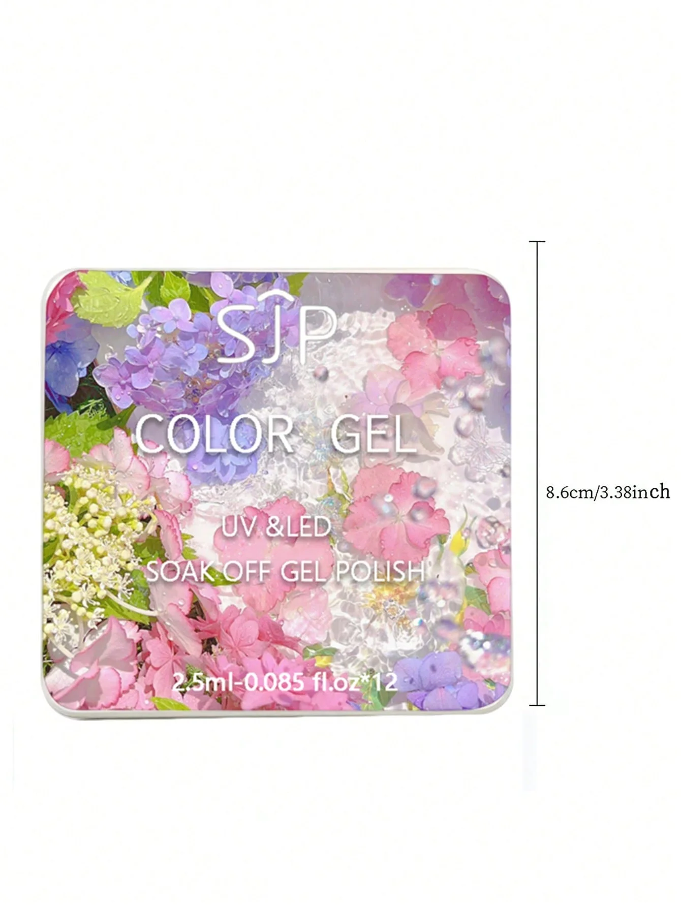 12-color fluorescent solid gel polish, gradient blush gel polish, UV nail gel, DIY nail art charm thumbnail 6
