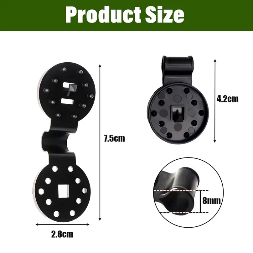30~200PCs Shade Cloth Clips Shade Fabric Clamps Accessories Grommets For Net Mesh Cover Sunblock Fabric In Garden Greenhouse thumbnail 6
