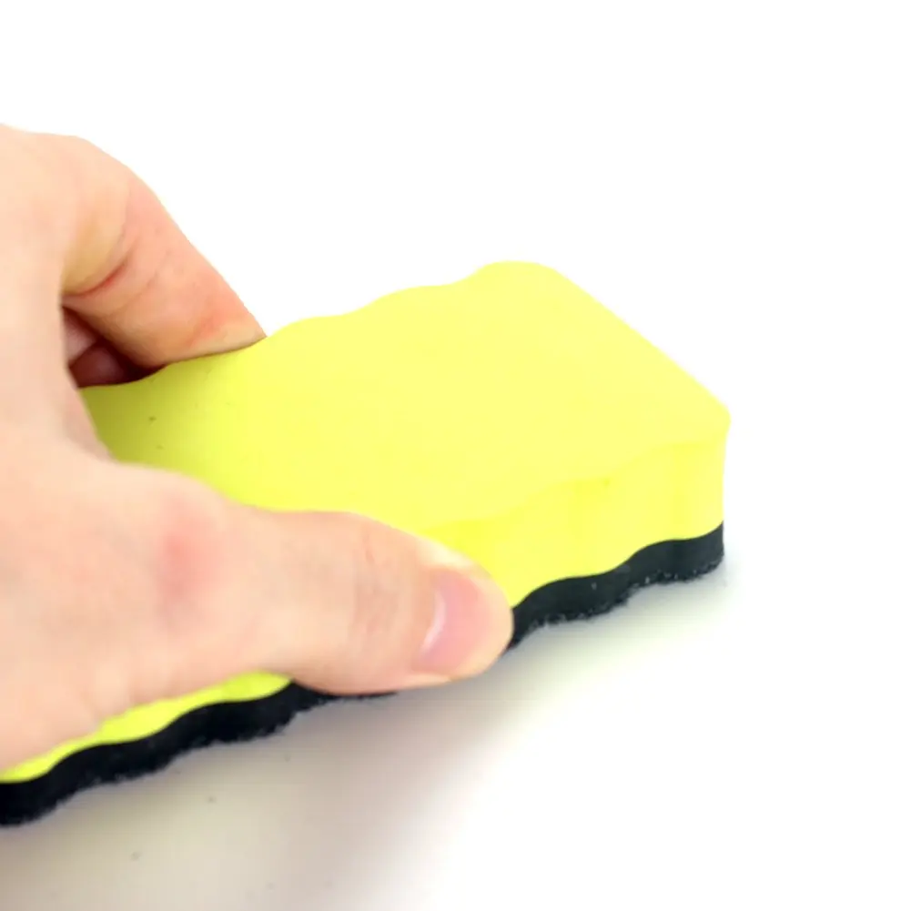 4-Piece White Magnetic Whiteboard Eraser Set, Suitable for Home, School and Office, Size: 4×2×0.78 Inches thumbnail 5