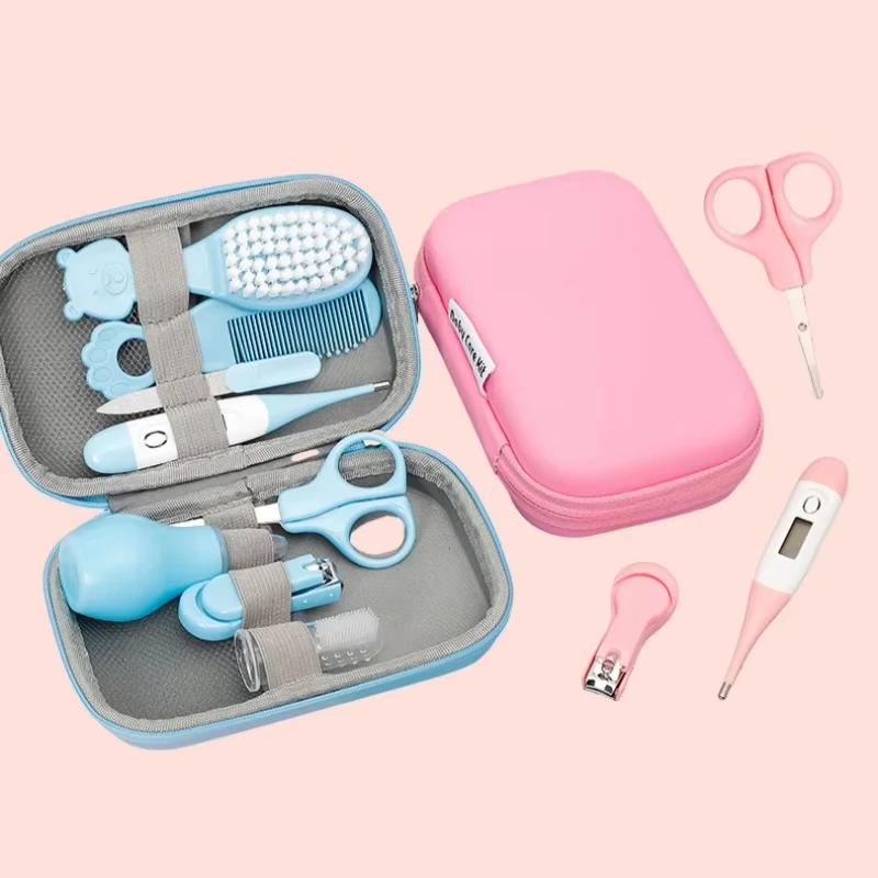 Baby Healthcare Grooming Kit  Baby Safety Set Nail Clippers Comb Brush Toothbrush Newborn Baby Essentials Nursery Care Kit thumbnail 2
