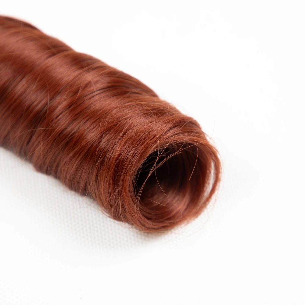 Loose Wave Synthetic Sew-in Hair Wefts for Women 18 Inch Synthetic Loose Wave Hair Weaving Heat Resistant Synthetic Hair Weavons thumbnail 6
