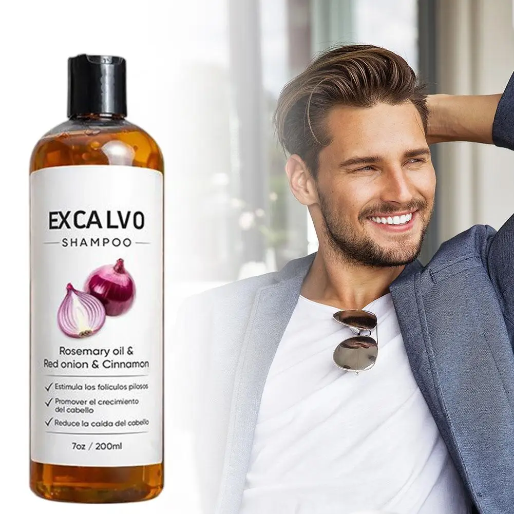 Onion Shampoo with Rosemary Oil for Scalp Care-Onion & Cinnamon Hair Growth Promotes Stronger Thicker and Longer Hair for Women thumbnail 3