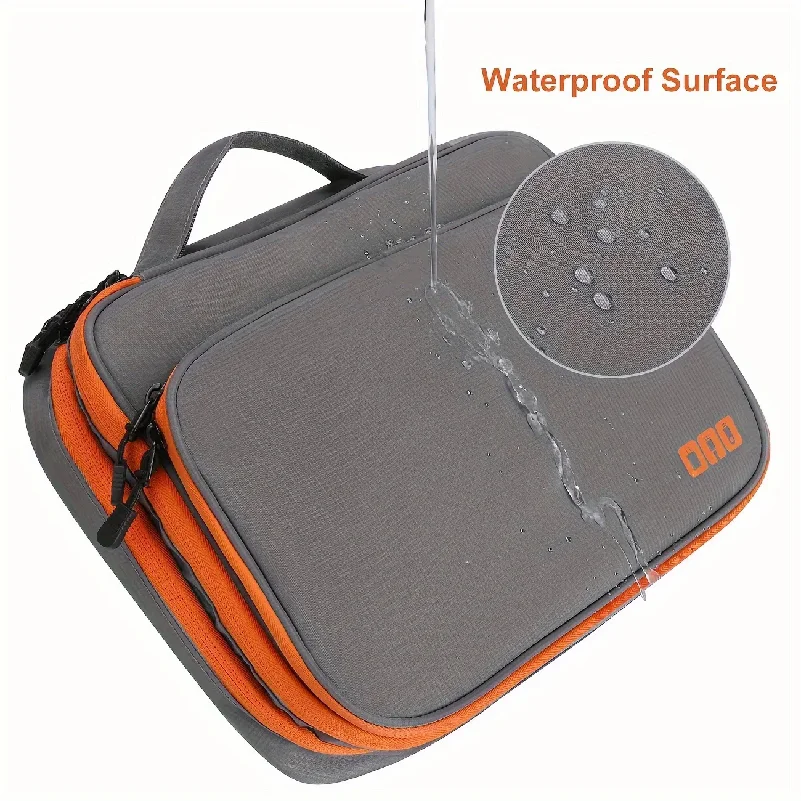 Portable USB Data Line Charger Storage Bag Travel Multi Layer Cable Organizer Cable Storage Bag Digital Electronic Organizer thumbnail 5