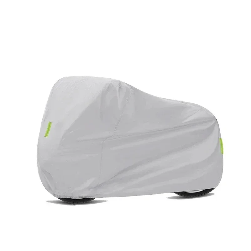 M-3XL Motorcycle Indoor Outdoor UV Protector Scooter All Season Waterproof Bike Rain Dustproof Cover 190T Universal thumbnail 4