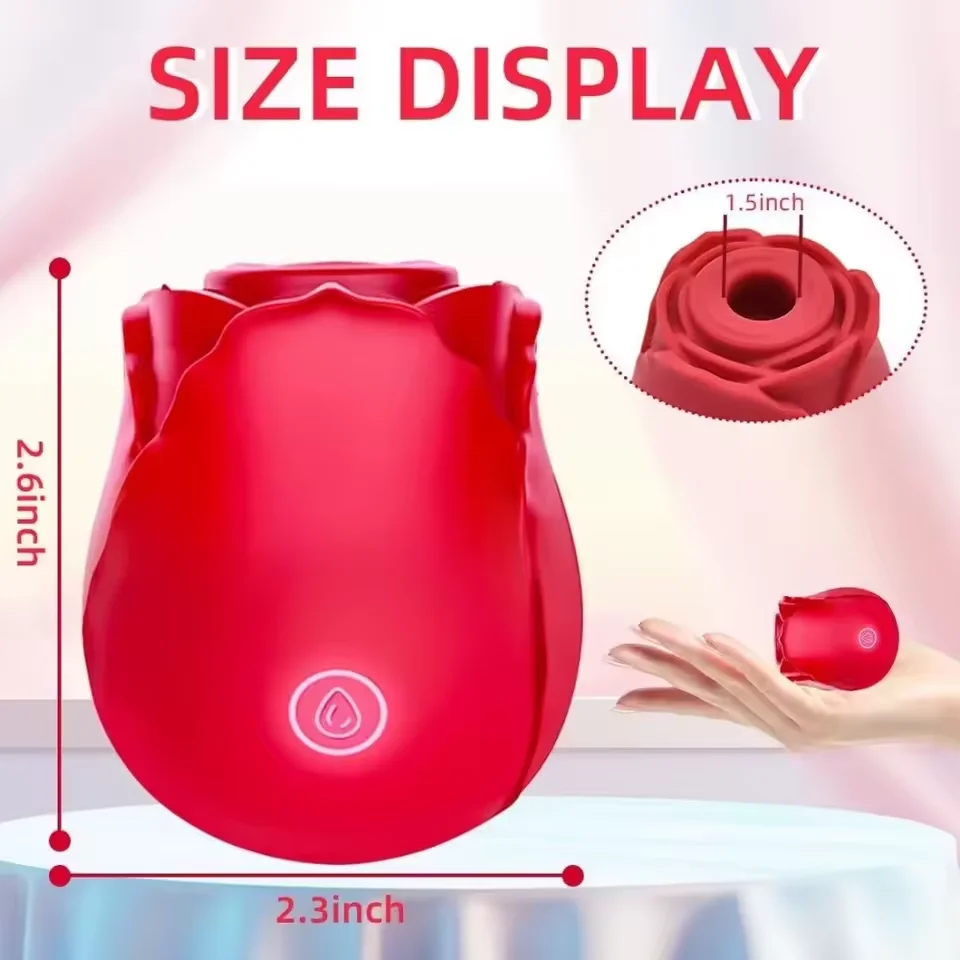 Sucking Vibrator for Women Vacuum Suction Nipple Oral Massager Female Powerful G-Spot Clitoris Vagin Stimulator Adult Sex Toys thumbnail 6