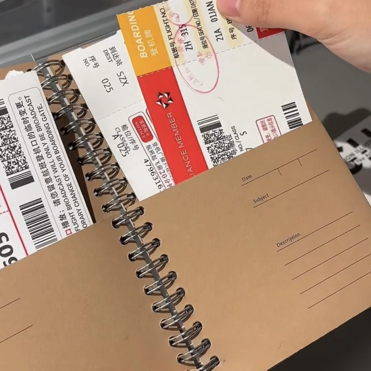 The New Hot-selling A5 Kraft Paper Kangaroo Notebook Travel Storage High-value Notebook DIY Coil Student Hand Ledger Notepad thumbnail 4