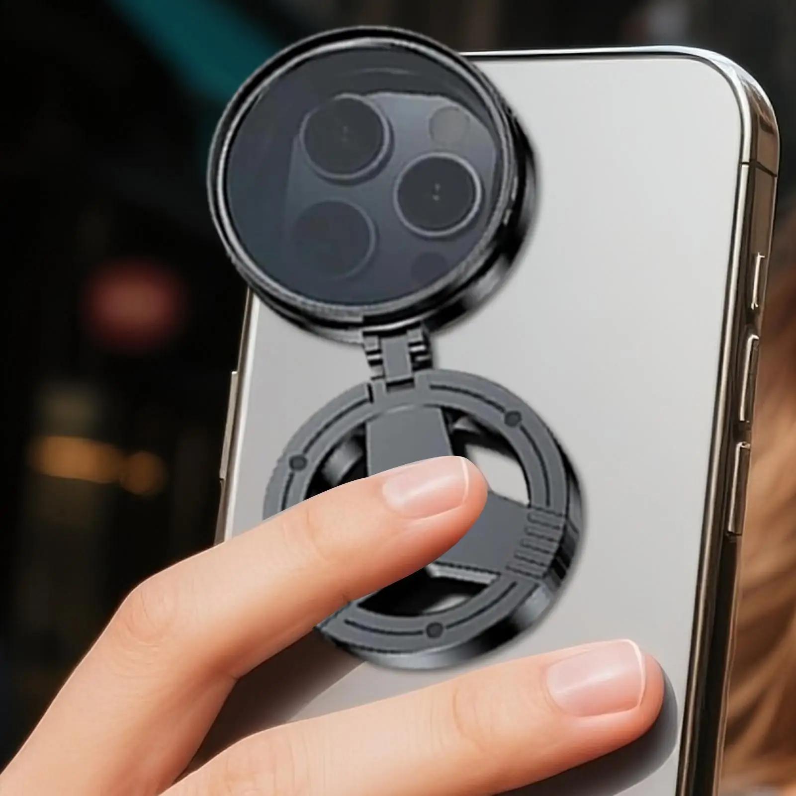 Magnetic Phone Filter Lens 52mm phone lens filter adapter mount Rotatable Camera Accessory for Smartphone Landscape Architecture thumbnail 3