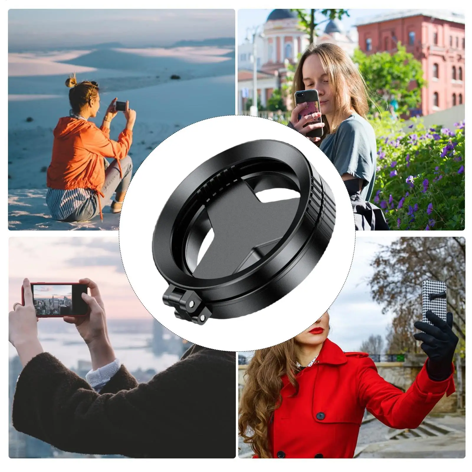 Magnetic Phone Filter Lens 52mm phone lens filter adapter mount Rotatable Camera Accessory for Smartphone Landscape Architecture thumbnail 6