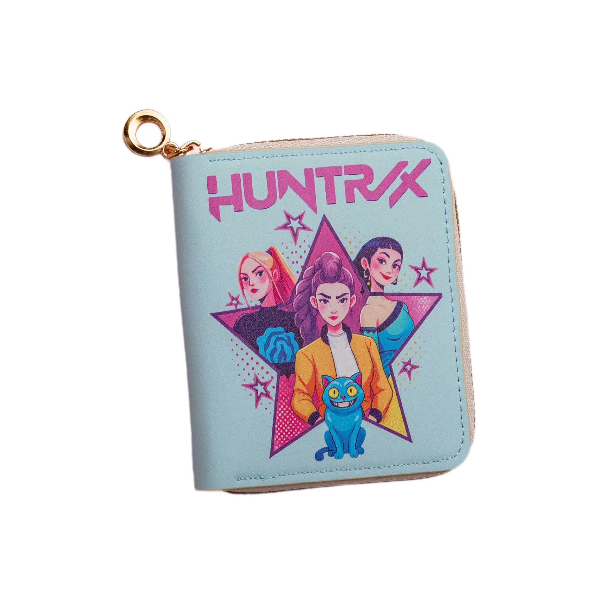 New Cute Cartoon Anime Girls Short Cute Cartoon Anime Wallet Student Coin Purse Trendy Kids Bag thumbnail 5