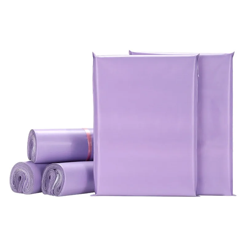 20Pcs/Lot New Courier Matte Purple Bag Express Envelope Storage Bags Mailing Bags Self Adhesive Pouch Packaging Shipping Bag thumbnail 2