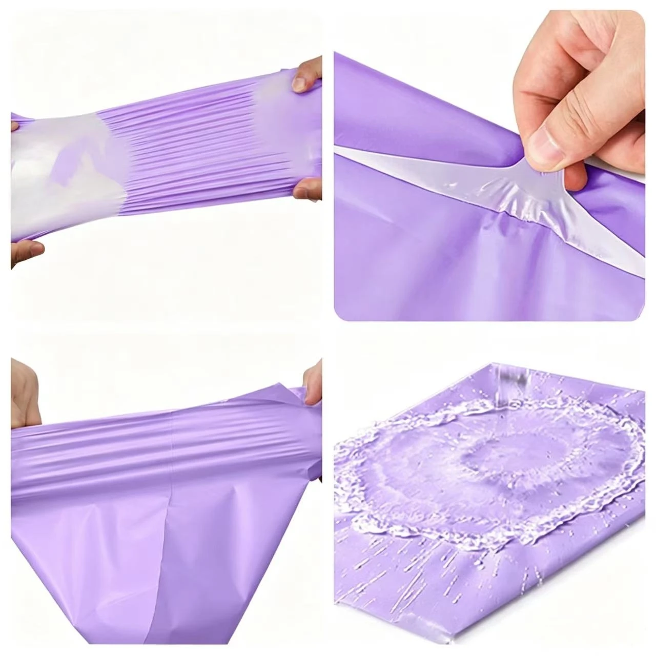 20Pcs/Lot New Courier Matte Purple Bag Express Envelope Storage Bags Mailing Bags Self Adhesive Pouch Packaging Shipping Bag thumbnail 5